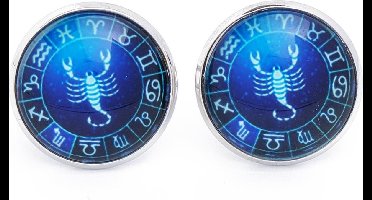 Manchetknopen - Sterrenbeeld Schorpioen