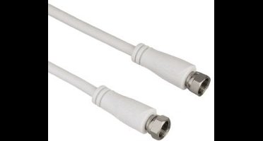 Hama 75122434 coax-kabel 1,5 m F Wit
