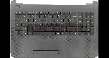Topcover / Palmrest incl. keyboard geschikt voor HP 15-ay512nd (US/NL Qwerty)