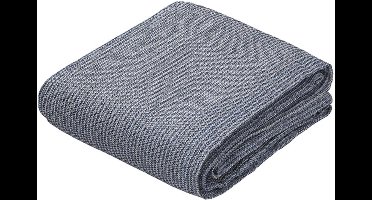 ProPlus Tenttapijt - 250 x 550cm - Tenttapijt Caravan - Gronddoek Tent - Voortenttapijt - Kampeertapijt - Water - en Vuil Doorlatend - Sterk materiaal - UV-gestabiliseerd - Blauw/wit