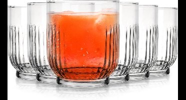 Drinkglazen 300 ml 6 stuks - Waterglazen - Glazen - Limonadeglazen