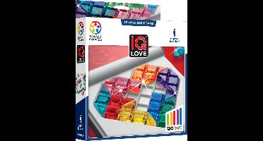 SmartGames - IQ Love - 120 opdrachten - puzzelspel - romantisch geschenk