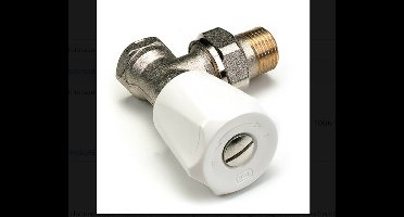Comap 408U handbediende radiatorkraan haaks binnendraad 3/4.