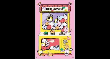 BT21 poster - Arcade Machine - 61 x 19.5 cm
