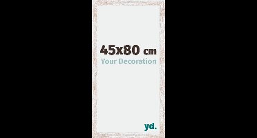 Your Decoration - Fotolijst 45x80 cm - MDF - White Wash - Catania