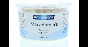 Nova Vitae - Macadamia - Ongebrand - 250 gram