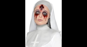 SMIFFY'S - Neppe bloederige crucifix wond voor volwassenen