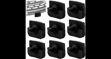 8 stuks reservegum voor airfryer, reservevoetjes voor friteuse van siliconen, bumper van rubber, roosterbescherming, accessoires voor airfryer, compatibel met Cosori 6,8QT