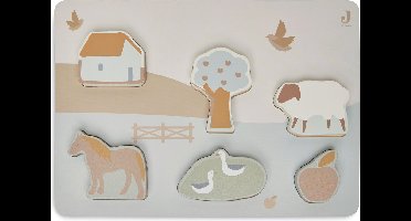 Jollein Houten Puzzel Farm