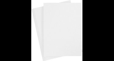 CC Gekleurd Karton A4 Wit 20 vel