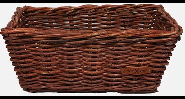 Wicked Trapezium - Fietsmand - Rotan - Bruin - 24L
