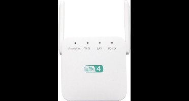 WiFi Repeater - 300 Mbps - WPS Knop - WiFi Extender - Super WiFi Booster - WiFi Versterker