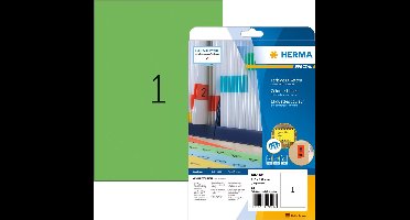 HERMA 4424 Groen Zelfklevend printerlabel printeretiket