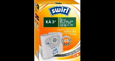 Swirl KÄ3 stofzuigerzakken geschikt voor Karcher - 3 stuks - voor series WD3 - MV3 - SE 4001 - SE 4002