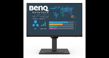 BenQ Full HD 24 Monitor GW2490T - Beeldscherm 100Hz - IPS - Full HD - 99% sRGB - EyeCare - 24 inch - Ergo Design- In hoogte verstelbaar