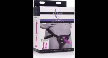 XR Brands - Double-G Deluxe - Vibrating Strap-On Harness