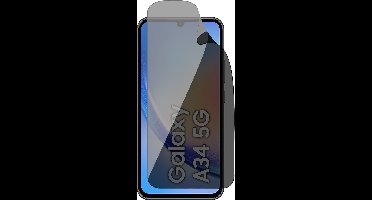 Privacy Screenprotector geschikt voor Samsung Galaxy A34 - 1x FlexGuard Screen Protector