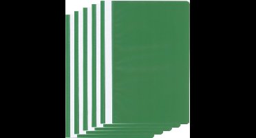 10x Kangaro snelhechter A4 groen - Documentenmap/dossiermap - A4 formaat - Snelhechters - Snelhechtermappen - Kantoorbenodigdheden - Schoolbenodigdheden