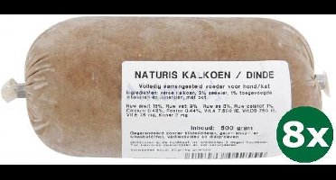 8x500 gr Naturis kalkoen