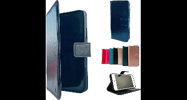 HEM Zwart Wallet Hoesje Geschikt Voor Samsung Galaxy S22 – Luxe Bookcase Met Vakje Voor Pasjes, Geld En Fotovakje – Telefoonhoesje