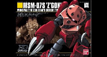 Bandai HGUC Serie - Modellenset - 1/144 Schaal - Gundam - MSM-07S Z'GOK