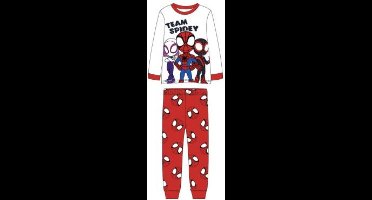 Spidey Pyjama Jongens Meisjes 100% Katoen Wit