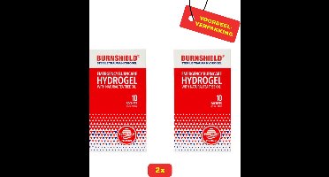 Burnshield Hydrogel - 2x 10 zakjes voordeelverpakking