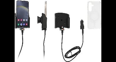 Brodit houder/lader Samsung S24 USB sig.plug - with case