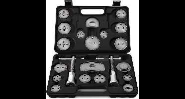 Terugdraaiset voor remcilinder, Remcilinderset, Remterugdraaiset, rem demontage set, zwart