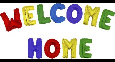 Ballonnenset 'Welcome Home'