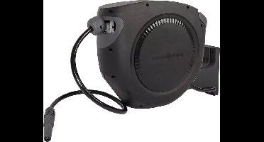 Talen Tools - Wandslangenbox – Deluxe – Tuinslang ½- 25 meter - Slanghouder - Tuinslang met haspel - Automatisch oprolsysteem -Slanghaspel -180° Draaibaar