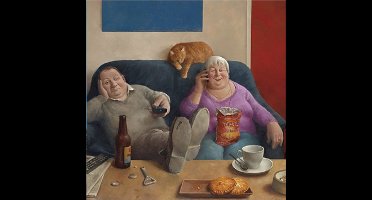 Kaart - Comello - Marius van Dokkum - Klein - Familie aan de lijn