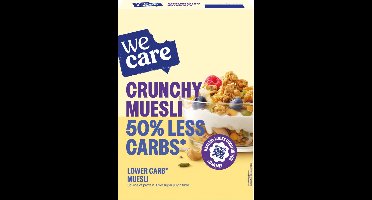 WeCare Lower Carb Crunchy Muesli - 325 gr