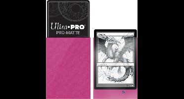 SLEEVES Pro-Matte Bright Pink d12