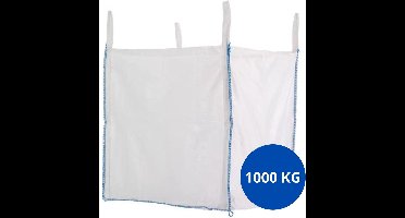 Big Bag 90x90x110 geschikt voor 1000kg + 4 lussen