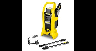 Kärcher K 2 Battery Set Hogedrukreiniger - Draadloos - Incl. accu 36V / 2,5Ah - 110 bar - 340 l/u - Geschikt voor oa. fietsen - tuingereedschap - tuinset - kleine terrassen - en balkon