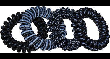 Kabelelastiek klein zwart-wit tinten #1