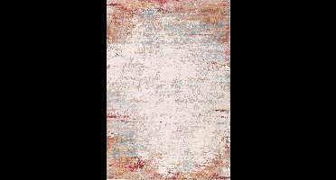Rugsman Onyx 45 Vloerkleed - 160 x 230 cm - Beige - Rechthoekig, Loper, Rond - Acryl, Bamboozijde, Katoen - Eetkamer, Woonkamer - Abstract - Design, Modern