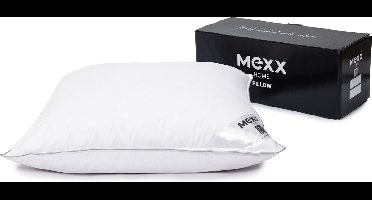 Mexx Excellent - Hoofdkussen soft - dons en veren - katoenen tijk - absorberend - 60 cm x 70 cm