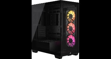 CORSAIR 3500X ARGB - Midtowermodel ATX - Gehard Glas - Zwart