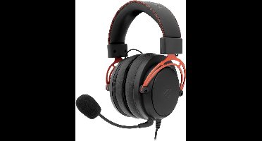 White Shark - GORILLA Zwart/ Rood - Gaming Headset