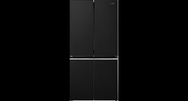 Sharp SJNFA15IMXBDEU - Amerikaanse koelkast - 4 deurs - energie label D - Advanced No Frost - zwart