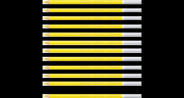 Kleurpotloden STABILO CarbOthello kalkpastel neutraal geel | 12 stuks