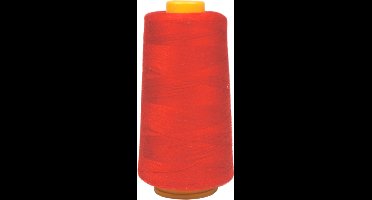 Lockgaren 100 polyester 2740 meter Kleur 722 Rood