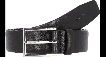JOOP! Leren Riem Standard Coll. Belt 3,5 CM W90 Black Zwart