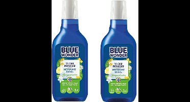 Blue Wonder Vloerreiniger 2-pack met doseerdop en KD spons