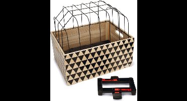 Beeztees Hondenfietsmand hout