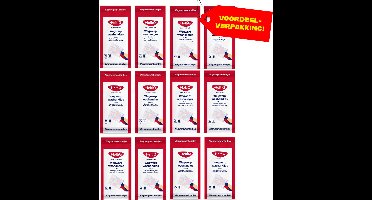 12x HeltiQ Wegwerp Washandjes - 50 stuks - Voordeelverpakking!