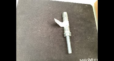 keilbout met moer. 25 stuks. m10 x 120mm. lang. verzinkt. deltafix.