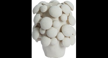 Light & Living - Vaas PLENTZIA - 23.5x23x32cm - Wit